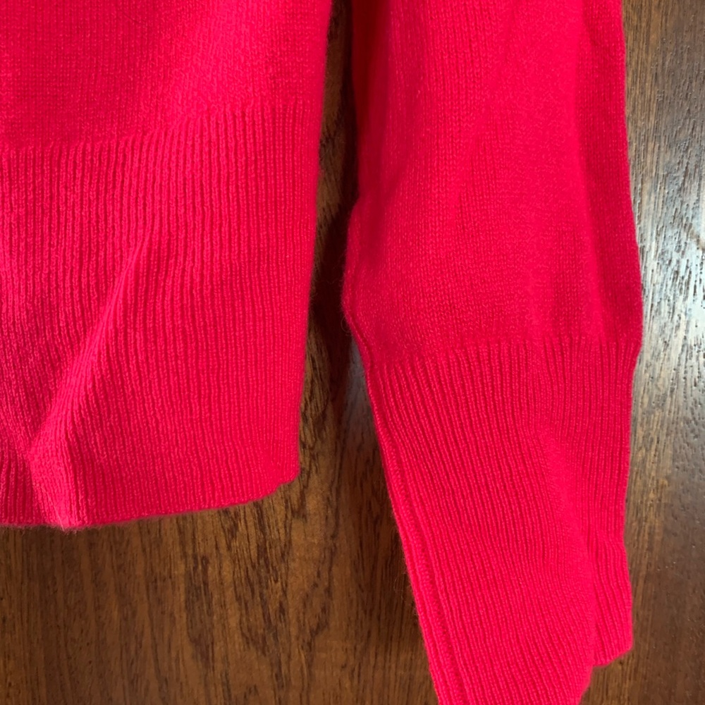 J. Crew Cashmere Sweater in Bold Pink - Picture 5 of 8